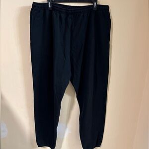 Athletic Works Men's Black Joggers..@77